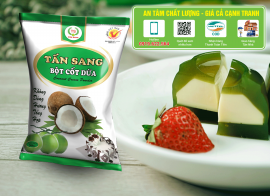 Bột cốt dừa - Bột Thực Phẩm Tấn Sang - Công Ty TNHH TM DV Tổng Hợp Phẩm Tấn Sang